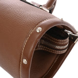 LOUIS VUITTON ルイヴィトン スハリ エパヌイ PM シエンヌ Ｍ91884 レディース ゴートスキン ハンドバッグ Bランク 中古 銀蔵