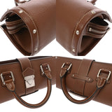 LOUIS VUITTON ルイヴィトン スハリ エパヌイ PM シエンヌ Ｍ91884 レディース ゴートスキン ハンドバッグ Bランク 中古 銀蔵