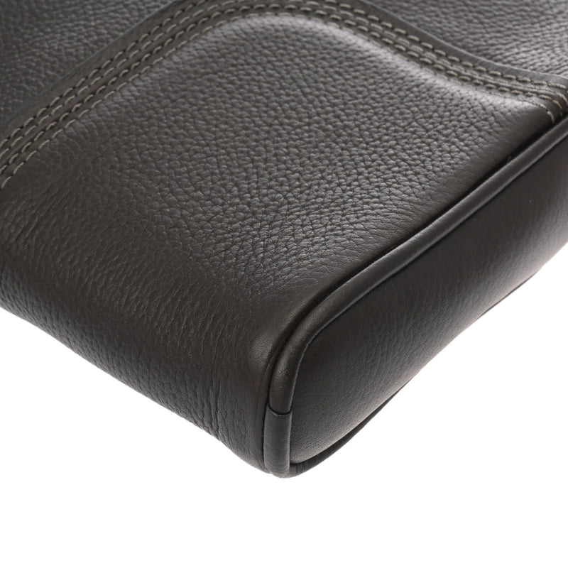 LOUIS VUITTON ルイヴィトン ポルト オーディナチュール 08年メンズコレクション マロン M95777 メンズ レザー クラッチバッグ ABランク 中古 銀蔵