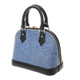 LOUIS VUITTON ルイヴィトン エピ アルマBB 2WAYバッグ デニムブルー M41437 レディース レザー ハンドバッグ Aランク 中古 銀蔵