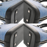 LOUIS VUITTON ルイヴィトン エピ アルマBB 2WAYバッグ デニムブルー M41437 レディース レザー ハンドバッグ Aランク 中古 銀蔵