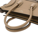 CELINE セリーヌ ラゲージ マイクロショッパー ベージュ 167793 レディース ドラムカーフ ハンドバッグ Aランク 中古 銀蔵