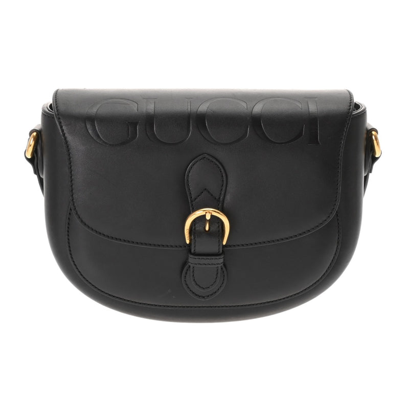 GUCCI グッチ ショルダーバッグ ブラック 675923 レディース レザー ショルダーバッグ ABランク 中古 銀蔵