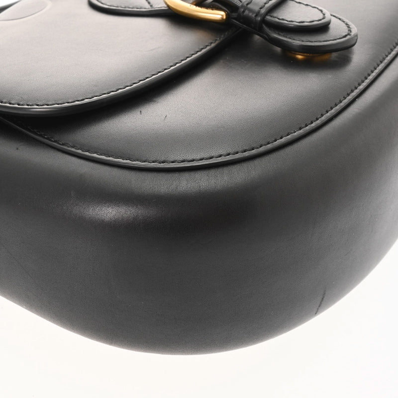 GUCCI グッチ ショルダーバッグ ブラック 675923 レディース レザー ショルダーバッグ ABランク 中古 銀蔵