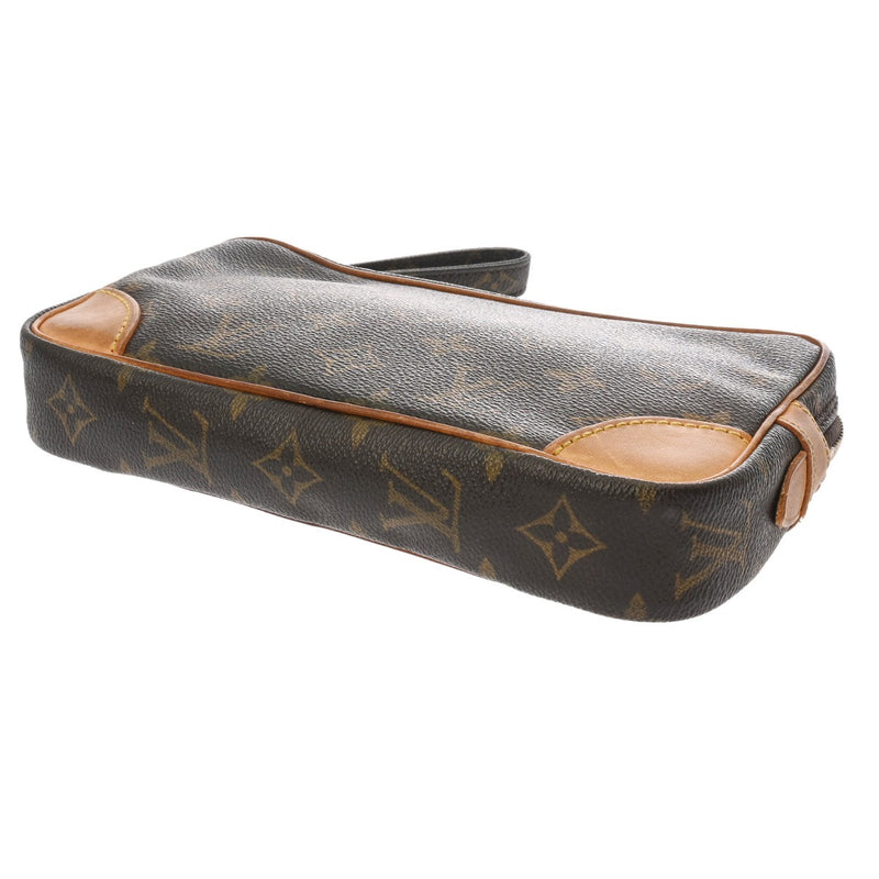 LOUIS VUITTON ルイヴィトン モノグラム マルリードラゴンヌ 旧型 ブラウン M51827 メンズ モノグラムキャンバス セカンドバッグ Bランク 中古 銀蔵