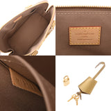 LOUIS VUITTON ルイヴィトン モノグラムヴェルニ アルマ PM ベージュプードル M91751 レディース モノグラムヴェルニ ハンドバッグ Bランク 中古 銀蔵