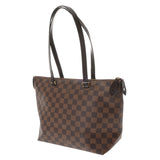 LOUIS VUITTON ルイヴィトン ダミエ イエナ PM ブラウン N41012 レディース ダミエキャンバス トートバッグ ABランク 中古 銀蔵