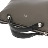 FENDI フェンディ バイザウェイ ミディアム グレージュ シルバー金具 8BL124 レディース カーフ ショルダーバッグ ABランク 中古 銀蔵