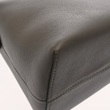 FENDI フェンディ バイザウェイ ミディアム グレージュ シルバー金具 8BL124 レディース カーフ ショルダーバッグ ABランク 中古 銀蔵