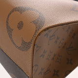 LOUIS VUITTON ルイヴィトン モノグラムリバース オンザゴー MM  ブラウン M45321 レディース モノグラムキャンバス ハンドバッグ Aランク 中古 銀蔵