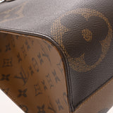 LOUIS VUITTON ルイヴィトン モノグラムリバース オンザゴー MM  ブラウン M45321 レディース モノグラムキャンバス ハンドバッグ Aランク 中古 銀蔵