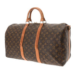 LOUIS VUITTON ルイヴィトン モノグラム キーポル バンドリエール 50 2WAY ブラウン M41416 ユニセックス モノグラムキャンバス ボストンバッグ Bランク 中古 銀蔵
