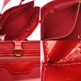 LOUIS VUITTON ルイヴィトン モノグラムヴェルニ ウィルシャーPM ポムダムール M93642 レディース モノグラムヴェルニ ハンドバッグ Bランク 中古 銀蔵