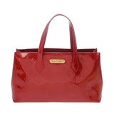 LOUIS VUITTON ルイヴィトン モノグラムヴェルニ ウィルシャーPM ポムダムール M93642 レディース モノグラムヴェルニ ハンドバッグ Bランク 中古 銀蔵