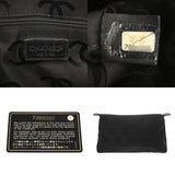 CHANEL シャネル ワイルドステッチ ボストンバッグ ブラック レディース レザー ボストンバッグ Bランク 中古 銀蔵