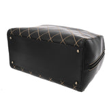 CHANEL シャネル ワイルドステッチ ボストンバッグ ブラック レディース レザー ボストンバッグ Bランク 中古 銀蔵