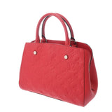 LOUIS VUITTON ルイヴィトン モノグラムアンプラント モンテーニュBB 2WAYバッグ ダリア M50038 レディース レザー ハンドバッグ ABランク 中古 銀蔵