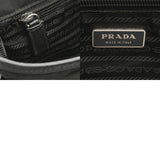 PRADA プラダ ブラック メンズ ナイロン メッセンジャーバッグ ABランク 中古 銀蔵