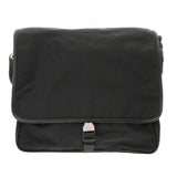 PRADA プラダ ブラック メンズ ナイロン メッセンジャーバッグ ABランク 中古 銀蔵
