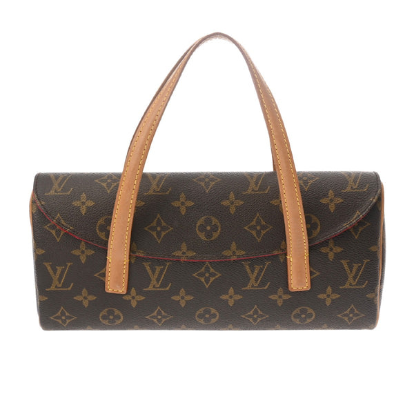 LOUIS VUITTON ルイヴィトン モノグラム ソナチネ ブラウン M51902 レディース モノグラムキャンバス ハンドバッグ Bランク 中古 銀蔵