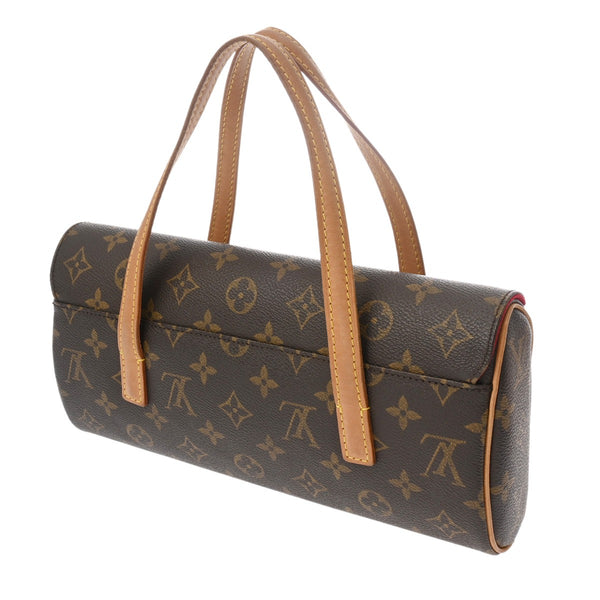 LOUIS VUITTON ルイヴィトン モノグラム ソナチネ ブラウン M51902 レディース モノグラムキャンバス ハンドバッグ Bランク 中古 銀蔵