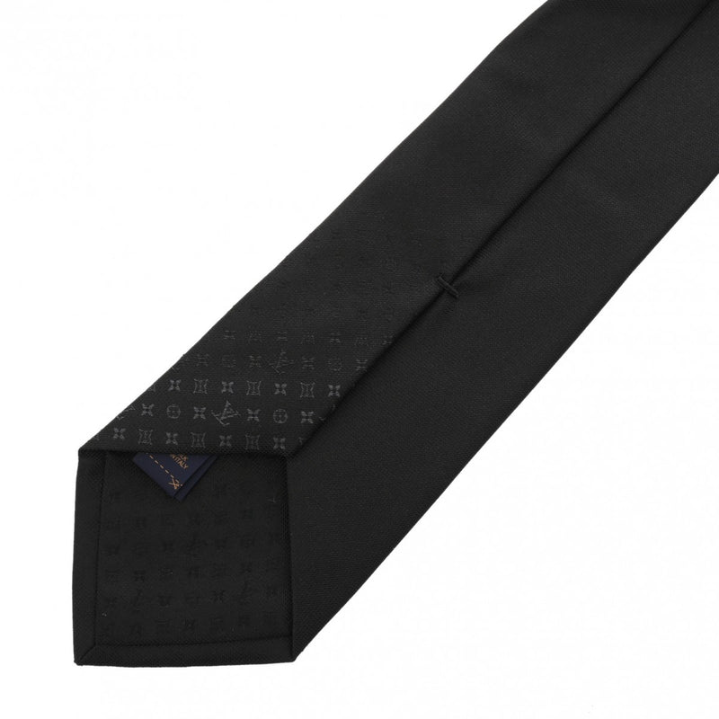 LOUIS VUITTON ルイヴィトン モノグラム グラディエント 7CM グリ M78764 メンズ シルク100％ ネクタイ 新同 中古 銀蔵