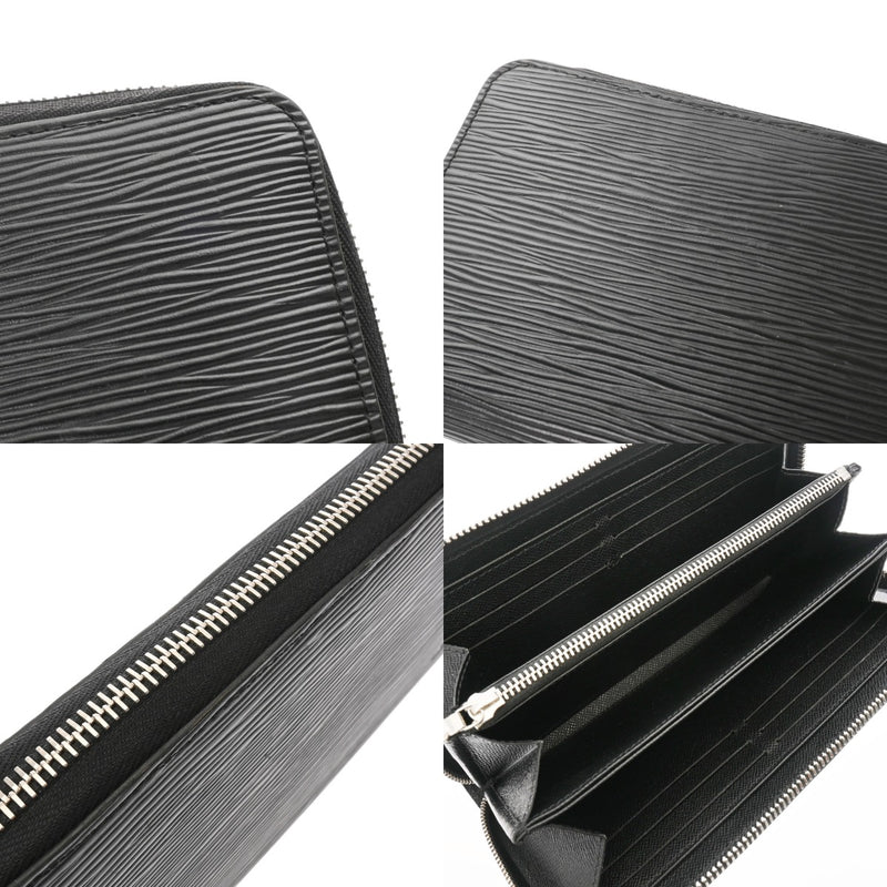 LOUIS VUITTON ルイヴィトン エピ ジッピーウォレット ノワール M61857 ユニセックス レザー 長財布 ABランク 中古 銀蔵