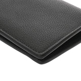 LOUIS VUITTON ルイヴィトン アエログラム ポルトフォイユブラザ ノワール M69980 メンズ レザー 長財布 ABランク 中古 銀蔵