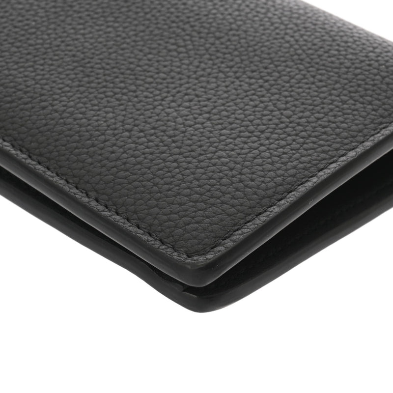 LOUIS VUITTON ルイヴィトン アエログラム ポルトフォイユブラザ ノワール M69980 メンズ レザー 長財布 ABランク 中古 銀蔵