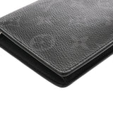 LOUIS VUITTON ルイヴィトン モノグラムエクリプス ポルトフォイユブラザ 黒/グレー M61697 メンズ レザー 長財布 ABランク 中古 銀蔵