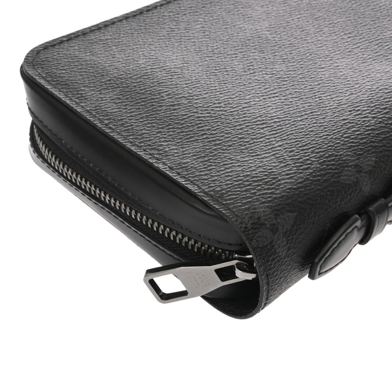 LOUIS VUITTON ルイヴィトン モノグラムエクリプス ジッピー XL トラベルケース 黒/グレー M61698 メンズ モノグラムキャンバス 長財布 ABランク 中古 銀蔵