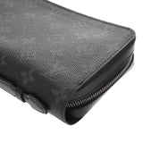 LOUIS VUITTON ルイヴィトン モノグラムエクリプス ジッピー XL トラベルケース 黒/グレー M61698 メンズ モノグラムキャンバス 長財布 ABランク 中古 銀蔵