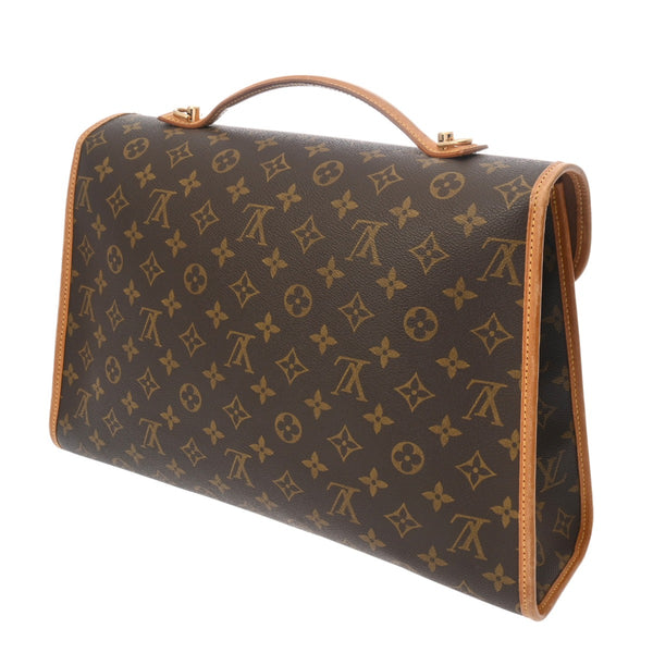 LOUIS VUITTON ルイヴィトン モノグラム ビバリー 2WAY ブラウン M51121 ユニセックス モノグラムキャンバス ビジネスバッグ Bランク 中古 銀蔵