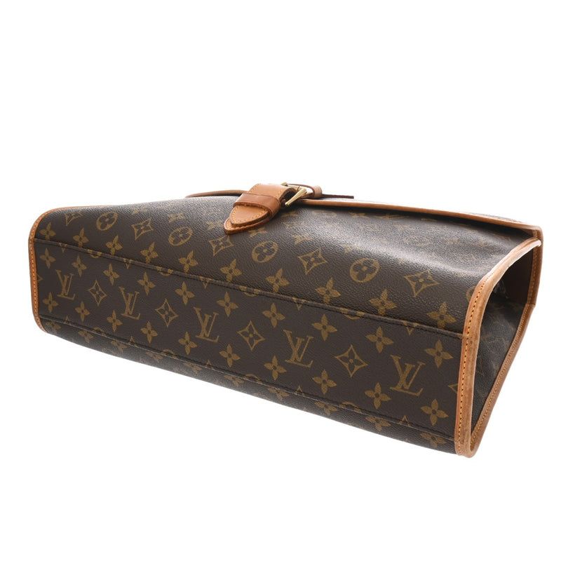 LOUIS VUITTON ルイヴィトン モノグラム ビバリー 2WAY ブラウン M51121 ユニセックス モノグラムキャンバス ビジネスバッグ Bランク 中古 銀蔵