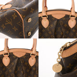 LOUIS VUITTON ルイヴィトン モノグラム ティボリ PM ブラウン M40143 レディース モノグラムキャンバス ハンドバッグ ABランク 中古 銀蔵