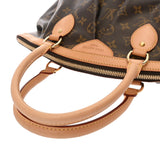 LOUIS VUITTON ルイヴィトン モノグラム ティボリ PM ブラウン M40143 レディース モノグラムキャンバス ハンドバッグ ABランク 中古 銀蔵