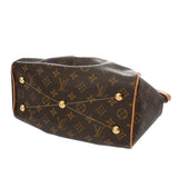 LOUIS VUITTON ルイヴィトン モノグラム ティボリ PM ブラウン M40143 レディース モノグラムキャンバス ハンドバッグ ABランク 中古 銀蔵