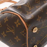 LOUIS VUITTON ルイヴィトン モノグラム ティボリ PM ブラウン M40143 レディース モノグラムキャンバス ハンドバッグ ABランク 中古 銀蔵