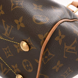LOUIS VUITTON ルイヴィトン モノグラム ティボリ PM ブラウン M40143 レディース モノグラムキャンバス ハンドバッグ ABランク 中古 銀蔵