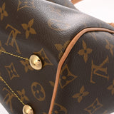 LOUIS VUITTON ルイヴィトン モノグラム ティボリ PM ブラウン M40143 レディース モノグラムキャンバス ハンドバッグ ABランク 中古 銀蔵