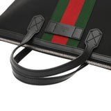 GUCCI グッチ シェリーライン トートバッグ アウトレット品 ブラック 619751 ユニセックス キャンバス トートバッグ Aランク 中古 銀蔵