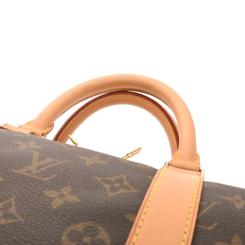 LOUIS VUITTON ルイヴィトン モノグラム キーポル 55 ブラウン M41424 ユニセックス モノグラムキャンバス ボストンバッグ ABランク 中古 銀蔵
