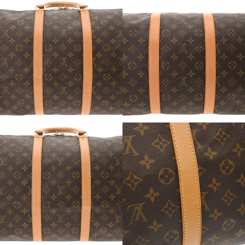 LOUIS VUITTON ルイヴィトン モノグラム キーポル 55 ブラウン M41424 ユニセックス モノグラムキャンバス ボストンバッグ ABランク 中古 銀蔵