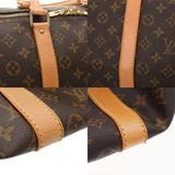 LOUIS VUITTON ルイヴィトン モノグラム キーポル 55 ブラウン M41424 ユニセックス モノグラムキャンバス ボストンバッグ ABランク 中古 銀蔵