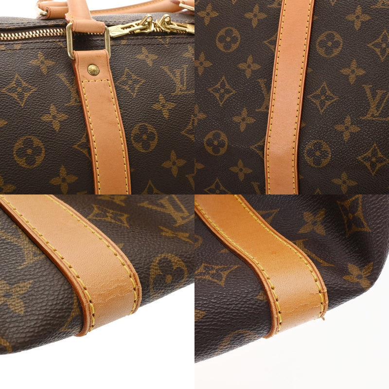LOUIS VUITTON ルイヴィトン モノグラム キーポル 55 ブラウン M41424 ユニセックス モノグラムキャンバス ボストンバッグ ABランク 中古 銀蔵