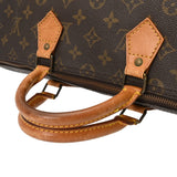 LOUIS VUITTON ルイヴィトン モノグラム スピーディ 35 ブラウン M41524 レディース モノグラムキャンバス ハンドバッグ Bランク 中古 銀蔵