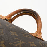 LOUIS VUITTON ルイヴィトン モノグラム スピーディ 35 ブラウン M41524 レディース モノグラムキャンバス ハンドバッグ Bランク 中古 銀蔵