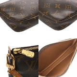 LOUIS VUITTON ルイヴィトン モノグラム ポシェット アクセソワール ブラウン M51980 レディース モノグラムキャンバス アクセサリーポーチ Bランク 中古 銀蔵