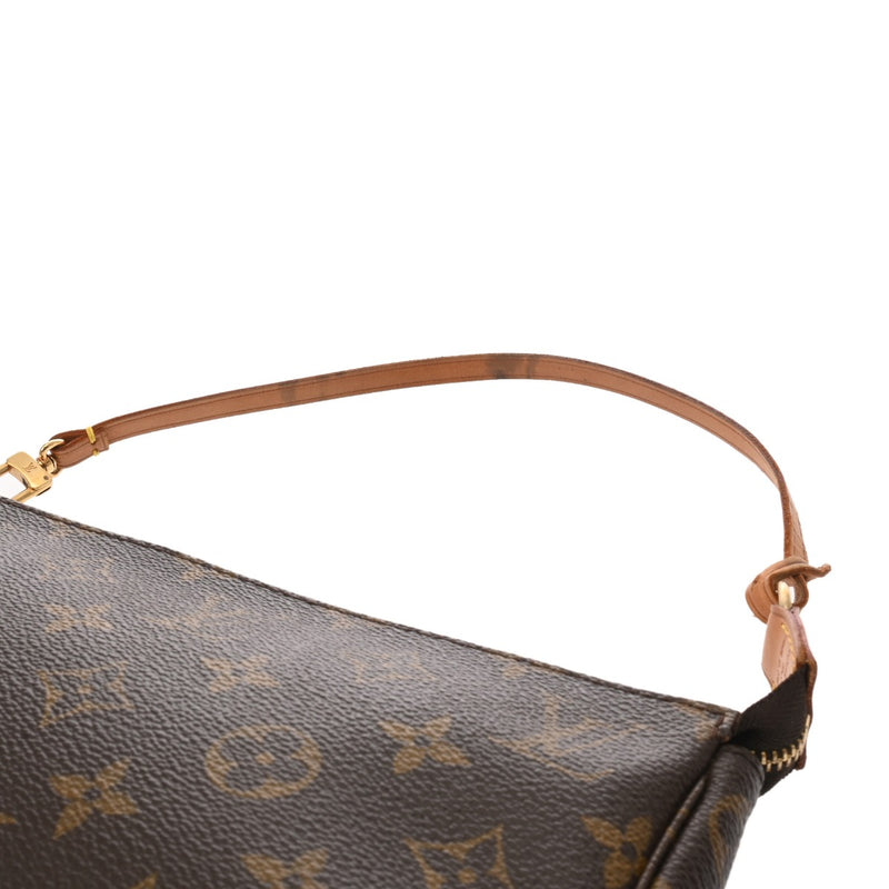 LOUIS VUITTON ルイヴィトン モノグラム ポシェット アクセソワール ブラウン M51980 レディース モノグラムキャンバス アクセサリーポーチ Bランク 中古 銀蔵