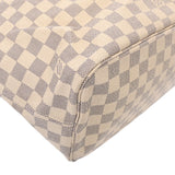 LOUIS VUITTON ルイヴィトン ダミエアズール ネヴァーフル MM 旧型 USA製 ホワイト N51107 レディース ダミエキャンバス ハンドバッグ Bランク 中古 銀蔵